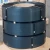 Import Blue and Black painted packing steel strapping/strip band with ribbon and oscillated from China
