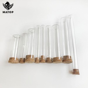 Borosilicate laboratory test tubes