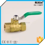 Brass Mini Ball Valve Shut Off Switch, 1/8
