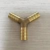 brass Y barb  connector fitting