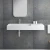 Import BS-8405 rectangle stone hanging Bathroom sink , stone resin wash basin from China