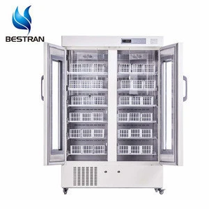 BT-4V658 Single glass door blood storage refrigerator clinical laboratory equipment