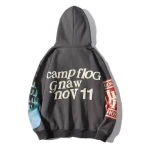 Bulk 100% Cotton Puff Printing Streetwear Pullover Hoodie Manufacturers Custom Logo Oversized Puff Printing Hoodies