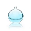 Bulk Wholesale 50ml Empty Flint Glass Flat Refillable Perfume Bottles With Spray Atomizer