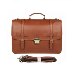 Business Bags Men Hand Bags Leather Briefcase Handbag Men Full Grain Leather Briefcase Man Laptop Bag