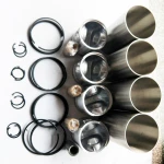 C5446862 C5449598 6 Piston Kit Machinery Engine Parts Diesel Machinery Repair Shops Ordinary Product 6 Months Online Support