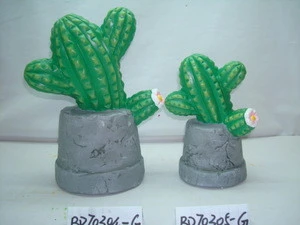 Cactus shaped ceramic flower pot pottery planter pot for sale