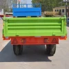 Can customize agricultural hydraulic dump tractor farm dump 1.5 tons small farm trailer