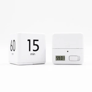 Candy Color Cube Kitchen Timer The Miracle Cube Timer, 5, 15, 30 and 60 Minutes for Time Management Kids Timer Workout