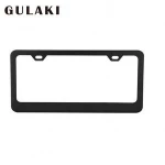 Car Front Bumper Protection License Plate Frame