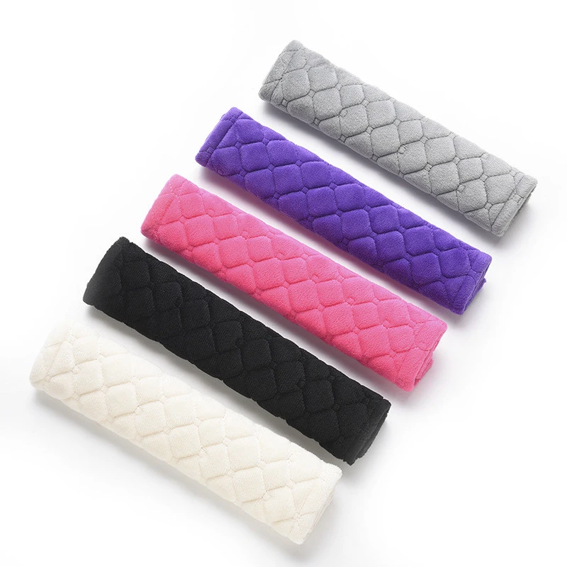 Car Seat Belt Cover Padding Auto Seat Belt Strap Protector Cover Pads Smart Car Accessories Car Styling