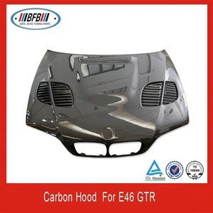 Carbon fiber engine hood /auto hood /carbon hood cover for e46 GTR