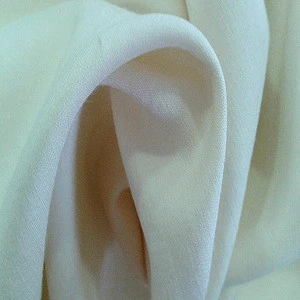 Cashmere silk blending fabric in Bleach White