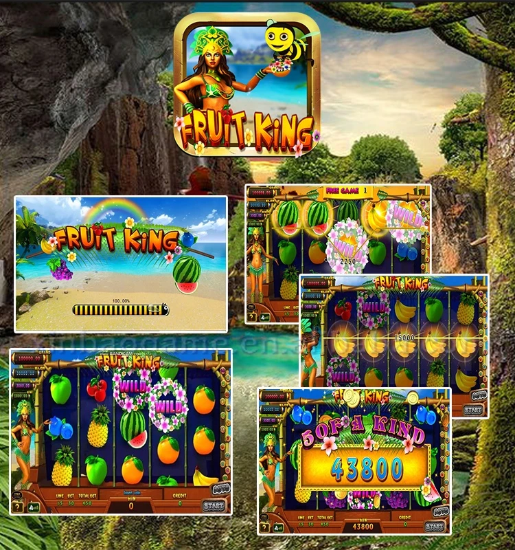 Casino fruit gambling slot game machine game board Fruit king