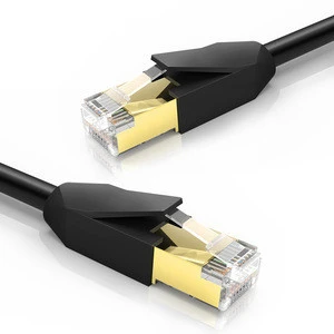 Cat 8 Ethernet Cable Professional Network Patch Cable 40Gbps 2000Mhz High Speed stream videos, music and other data Cable 2020