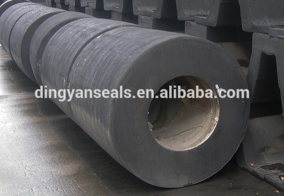 CCS certified NR EPDM marine Cylindrical Type/Type CY rubber fender for ship and dock