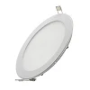 CE RoHs SASO 9W 12W 18W Ultra Slim Dimmable Round Flat LED Panel Light