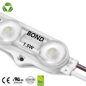 ce rohs UL e491448 smd led 2835 led injection module light with lens for sign lighting