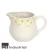 Import Ceramic white glazed sugar pot with a pretty 3D daisy pattern lining the top from China