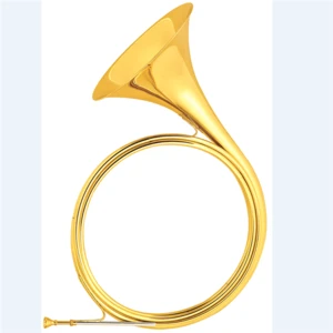 Cheap Brass Instrument/Hunting Horn/French Horn Brass Instrument