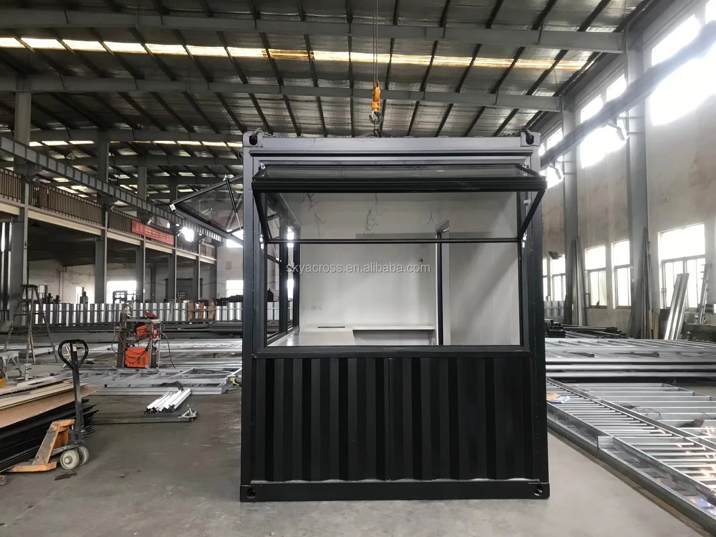 cheap container coffee restaurant bar cafe Kiosk,Booth Use steel prefabricated shipping container store with folding windows
