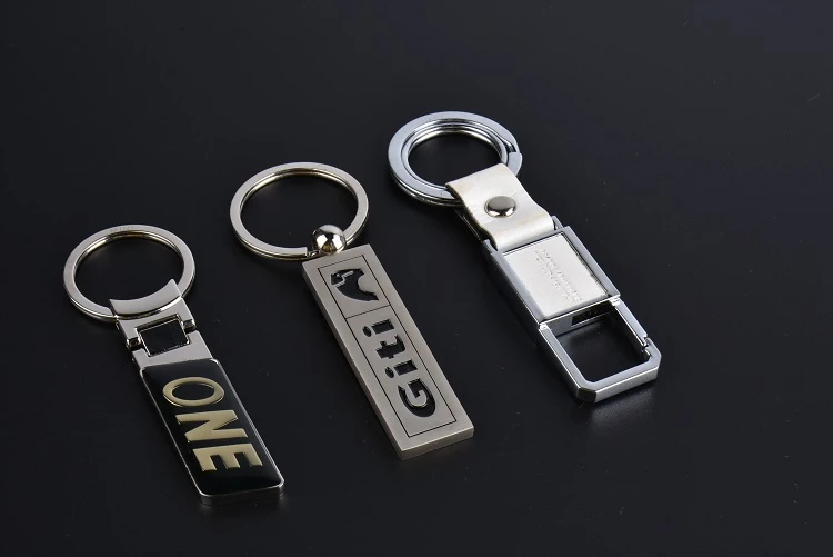 Cheap custom logo cute design metal keychain custom logo key chain
