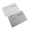 Cheap custom soft plastic pvc SIM cards sleeve, micro / nano SIM cards holder, credit card holder with sim cards case