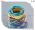 Cheap elastic colored assorted Rubber band