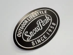 Cheap price durable stamping nameplate aluminum metal logo nameplate for decoration