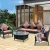 Import cheap price outdoor/indoor furniture livingroom garden synthetic rattan sofa from China