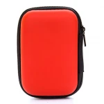cheap price printing logo portable data cable eva tool bag storage case