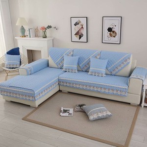 Cheap Price Selling Simple Universal Cushion Jacquard Sofa Cover For L Shape Sofa