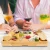 Import Cheese Charcuterie Board Tray: includes 4 Cheese Knives, 3 Ceramic Bowls, BONUS 6 Stainless Steel Forks from China
