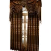 chenille special embroidery curtain sheer curtain ready made curtain