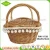 Import Children basket wicker craft with decoration from China