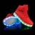 Import Childrens sports LED lighting leisure shoes mesh breathable lace LED shoes from China