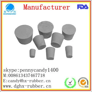 China custom made, molded Rubber Cork, in china
