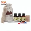 China hotel amenities factory supplies 5 star ECO luxury disposable travel motel room amenities toiletries set list with logo