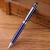 Import China Lasering Logo Business Office Gift Diamond Blue Black Metal Ballpoint Roller Pen from China