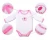 Import China manufactory baby newborn clothing gift set 8pcs set box 100% cotton knitted baby wear from China