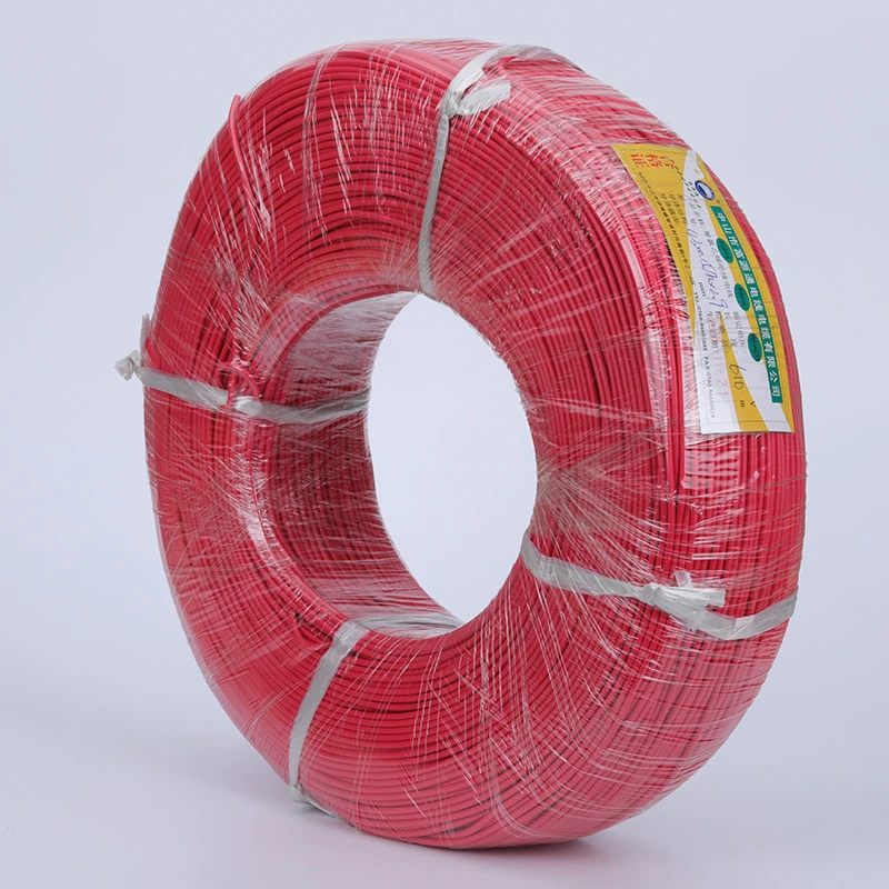 China manufacturer double PVC insulated material electronic wire cable pure copper conductor electric wire