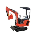 China Mini Excavator 0.8TON AZ08 Micro Digger Mini Bagger Small Towable Backhoe