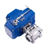 China Supplier API Standard China Supplier Electric Threaded Ball Valve DN100 High Quality Electric Threaded Ball Valve