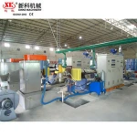 China supplier Waste plastic aggregate pp pe pet recycling line
