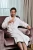 Import China supply 100 cotton white color hotel extra long bathrobes from China