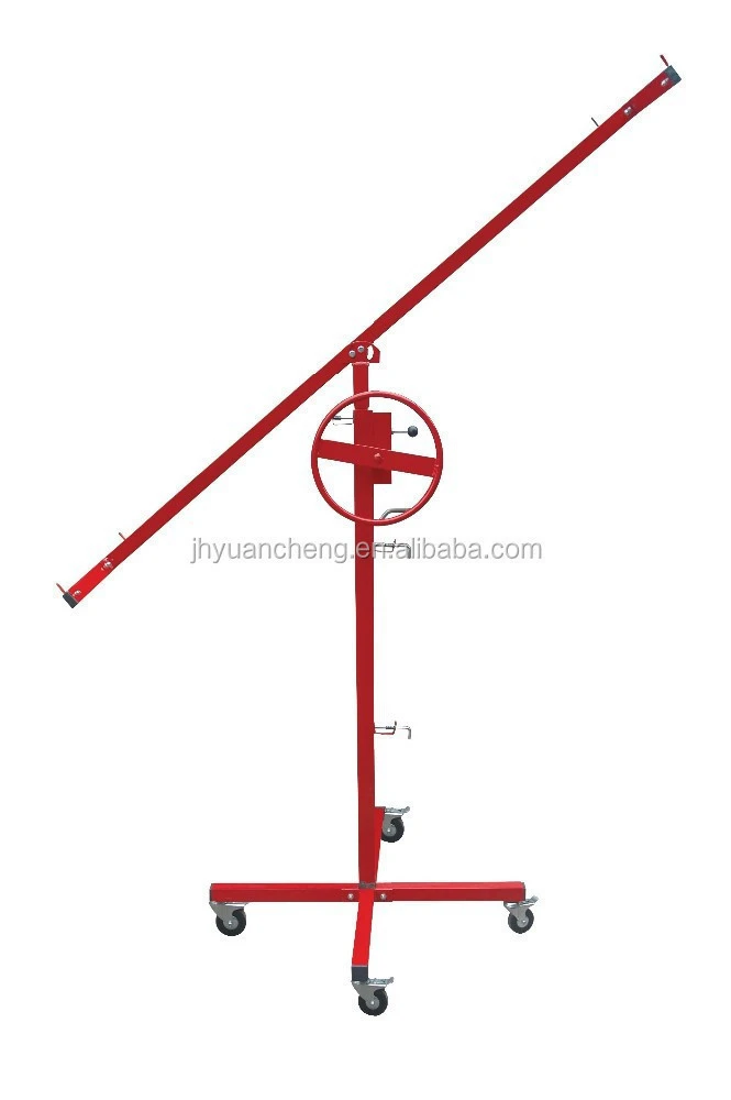 China supply steel dry wall plaster board lift panel drywall panel hoist(CE APPROVED)