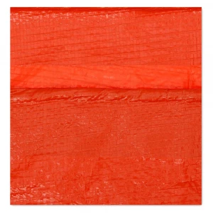 Chinese Orange tarpaulin roll hdpe material woven sheet