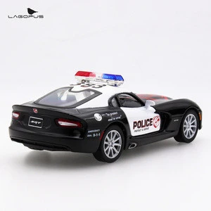 christmas gift NEW 1:38 Scale Car Toys Chevrolet Camaro Police Edition Diecast Metal Pull Back Car Model Toy Collection