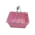 Import Chrome plated silver customized supermarket small cosmetic shopping basket for shopping from China
