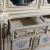 Import classical Europe Style Wooden Bookcase with White Color-solid wood antique style bookcase from China